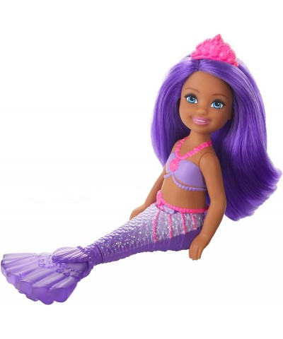 Dreamtopia Chelsea Mermaid Doll 6.5-inch with Coral-Colored Hair and Tail $16.18 Dolls