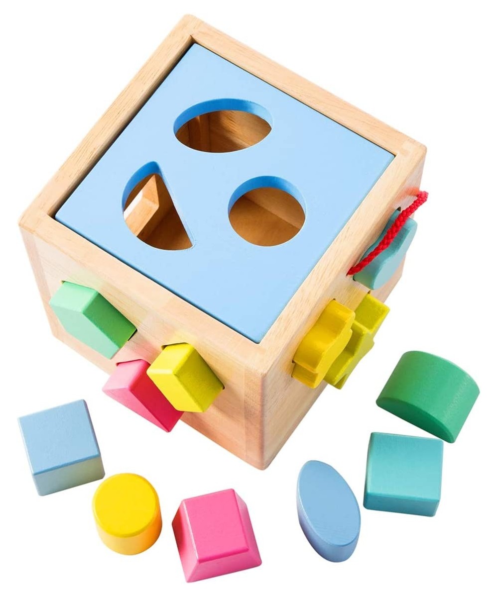 Shape Sorter Toddler Toy Classic Wooden Toy for Baby Boys & Girls Learning Educational Color Sorting Cube Toys for Kids $45.5...