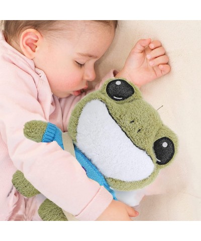 Cute Frog Plush Stuffed Animal w/ Sweater Clothes & Backpack Soft Frog Plush Doll Toys Fluffy Toy Frog Plushie Christmas Birt...