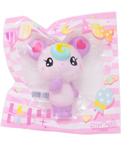 Lollipop Girl Bear Slow Rising Squishy Toy (Claire Grape Scented 4.7 Inch) [Kawaii Squishies for Party Favors Stress Balls Bi...