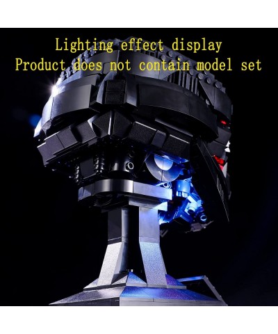 LED Light Kit Compatible with Lego Dark Trooper Helmet - Lighting Set for Star Wars 75343 Building Model (Lego Set Not Includ...