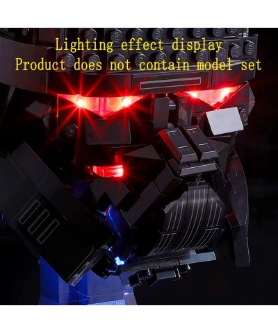 LED Light Kit Compatible with Lego Dark Trooper Helmet - Lighting Set for Star Wars 75343 Building Model (Lego Set Not Includ...