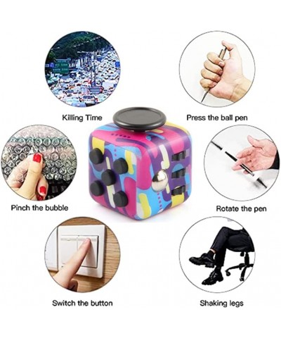 Fidget Cube Release Stress Cube Fidget Cube Pack Fidget Cube Stress Anxiety Pressure-Relieving Toy for Adults and Children (P...