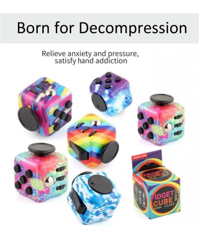 Fidget Cube Release Stress Cube Fidget Cube Pack Fidget Cube Stress Anxiety Pressure-Relieving Toy for Adults and Children (P...