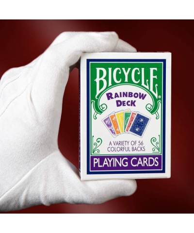 Ultimate Rainbow Bicycle Cards Deck - A Variety of 56 Colorful Backs $25.00 Magic Kits & Accessories