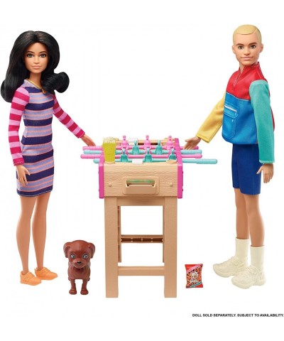 Mini Playset with Themed Accessories and Pet BBQ Theme with Scented Grill Gift for 3 to 7 Year Olds $41.08 Doll Playsets