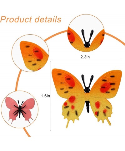 16Pcs Butterfly Figures Toys Lifelike Butterfly Spiders for Education Insect Animal Themed Party Model Cognitive Toys $14.80 ...