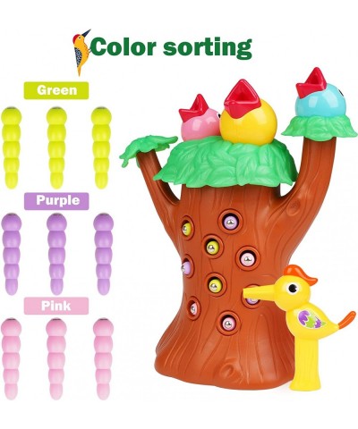 Toddler Montessori Toys Magnetic Bird Feeding Preschool Fine Motor Skills Toys Woodpecker Toy for Kids for 2 Year Old - Cute ...