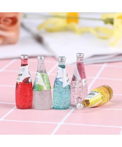 30 Pcs Dollhouse Wine Bottles Kitchen Wine Bottles Toy Accessories Mini Beer Drinks Miniature Drink Bottles Doll House Drink ...