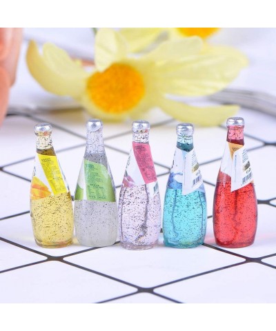 30 Pcs Dollhouse Wine Bottles Kitchen Wine Bottles Toy Accessories Mini Beer Drinks Miniature Drink Bottles Doll House Drink ...