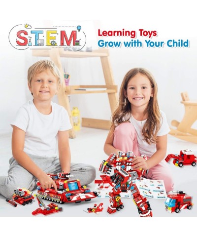 Robot Building Toys for Boys Age 6 7 8 9 10+ Year Old 836 PCS Creative Construction Truck Blocks Toys 35 in 1 STEM Educationa...