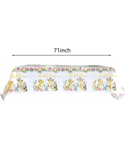 3Pack Wild One Tablecloth Wild One Birthday Party Supplies Decorations for Girl–Wild One Party Table Cover (70.8" x 42.5") $2...