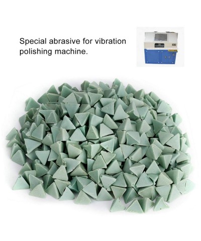 Jewelry Stone Abrasive Material Angle-Cut Tri-Stars Buffing Abrasive Tool for Tumbler Vibration Machine Polishing $26.70 Kids...