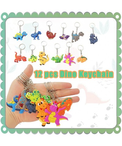 110 Pcs Dinosaur Party Favors for Kids Boys Dinosaur Themed Party Supplies with Slap Bracelets Party Bags Keychains Stickers ...