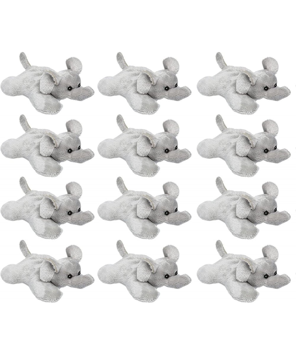 12 Pack Elephant Mini 4 Inch Small Stuffed Animals Bulk Bundle Zoo Animal Toys Jungle Safari Party Favors for Kids $72.45 Stu...