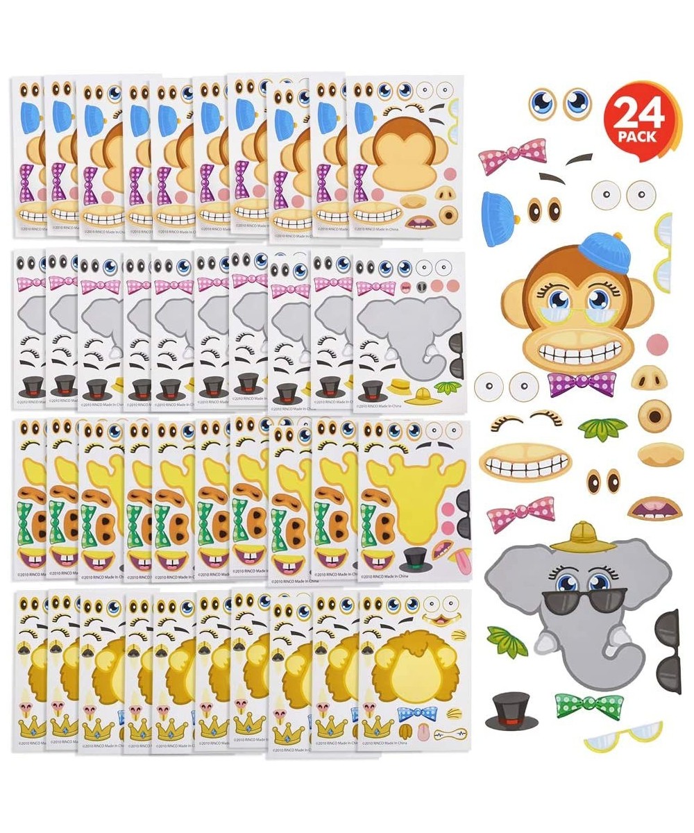 Make Your Own Zoo Sticker Assortment Set of 24 Sheets Unique Arts ‘n Crafts Activity Supplies Kit for Kids Sticker Prize Fun ...