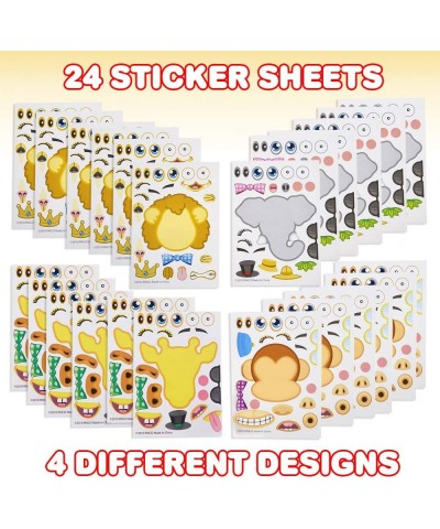 Make Your Own Zoo Sticker Assortment Set of 24 Sheets Unique Arts ‘n Crafts Activity Supplies Kit for Kids Sticker Prize Fun ...