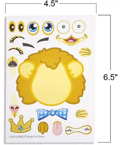 Make Your Own Zoo Sticker Assortment Set of 24 Sheets Unique Arts ‘n Crafts Activity Supplies Kit for Kids Sticker Prize Fun ...