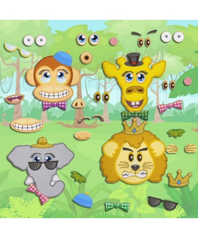 Make Your Own Zoo Sticker Assortment Set of 24 Sheets Unique Arts ‘n Crafts Activity Supplies Kit for Kids Sticker Prize Fun ...