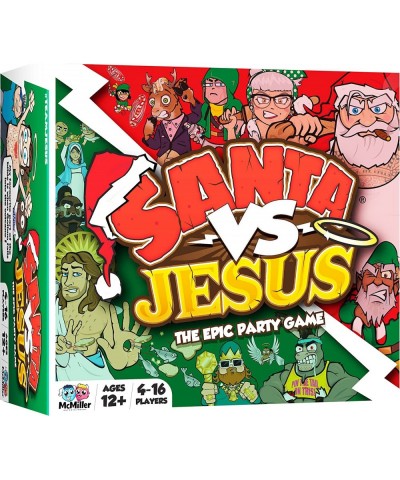 Santa VS Jesus The Epic Party Card Game|Adult Board Games Card Games for Christmas Holidays Party Family Games|Top 10 Best Bo...