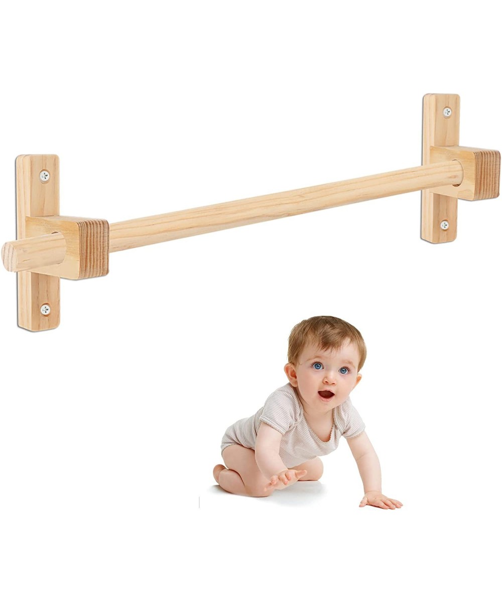 Montessori Pull Up Bar for Infants 16 Inch Adjustable Wooden Baby Pull Up Bar is Suitable for Babies 6-18 Months $48.17 Early...