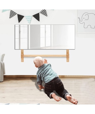 Montessori Pull Up Bar for Infants 16 Inch Adjustable Wooden Baby Pull Up Bar is Suitable for Babies 6-18 Months $48.17 Early...