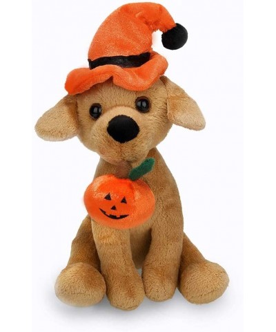 Halloween Pawpals 8 inches Puppy Dog Plush Stuffed Toy Comes with Hat and Halloween Jack O Lantern - Pumpkin for Kids on This...