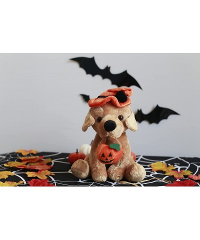 Halloween Pawpals 8 inches Puppy Dog Plush Stuffed Toy Comes with Hat and Halloween Jack O Lantern - Pumpkin for Kids on This...