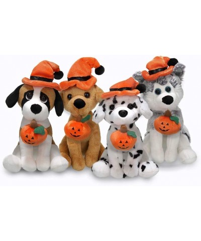 Halloween Pawpals 8 inches Puppy Dog Plush Stuffed Toy Comes with Hat and Halloween Jack O Lantern - Pumpkin for Kids on This...