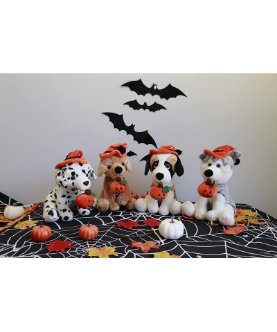 Halloween Pawpals 8 inches Puppy Dog Plush Stuffed Toy Comes with Hat and Halloween Jack O Lantern - Pumpkin for Kids on This...