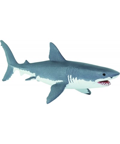 Wild Safari Sea Life Great White Shark Realistic Hand Painted Toy Figurine Model Quality Construction from Safe and BPA Free ...