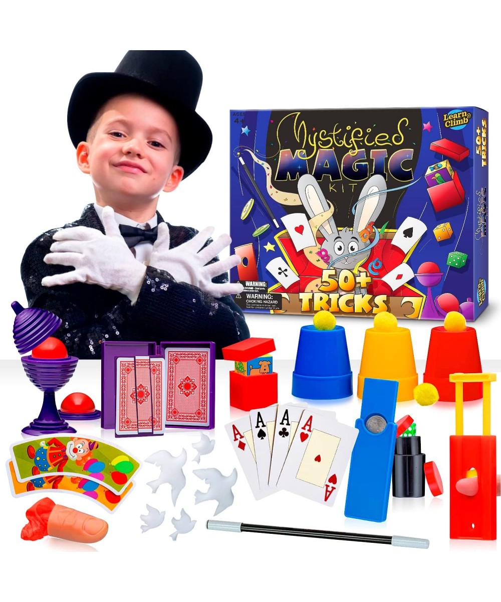 Magic Kit for Kids - Perform Over 50 Magic Set Tricks $46.38 Magic Kits & Accessories