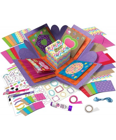 Card Crafting Explosion Arts and Crafts Box- Complete Card Making Kit for Girls - Birthday Gift Box to Tween - DIY Greeting C...