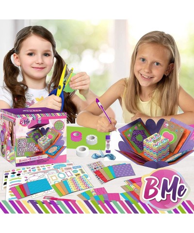 Card Crafting Explosion Arts and Crafts Box- Complete Card Making Kit for Girls - Birthday Gift Box to Tween - DIY Greeting C...