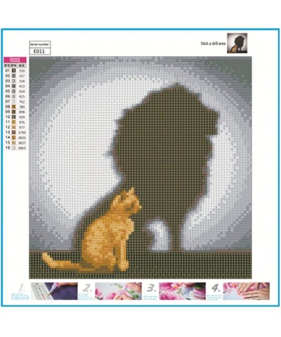 FILOL 5D DIY Diamond Painting Kit Cute Bird/Cat Pattern Full Rhinestone Diamond Embroidery Rhinestone Cross Stitch Arts Craft...