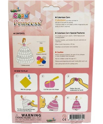 Corn 3D Princess Amy Play Mais Paper Balloon - Arts and Crafts for Boys & Girls Ages 3 4 5 6 7 8 - Ideas for Kids Activities ...