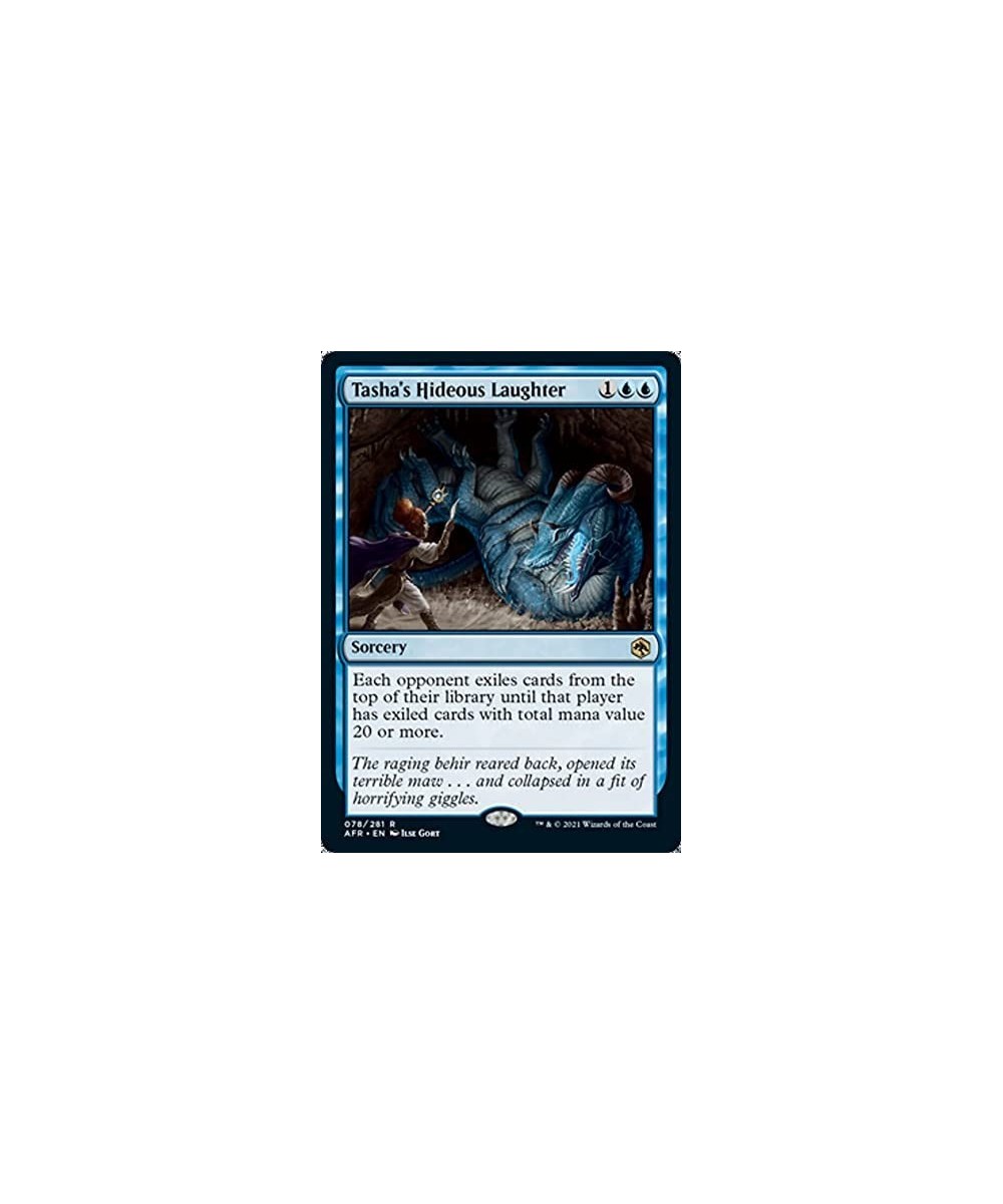 Magic: the Gathering - Tasha's Hideous Laughter (078) - Foil - Adventures in The Forgotten Realms $15.60 Trading Cards & Acce...