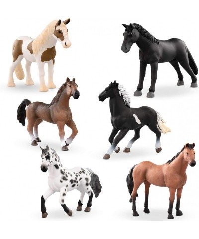 – Horse Set – 6pc Playset with Detailed Miniature Toy Horses – Animal Toys for Kids 3+ $33.16 Play Figure Playsets