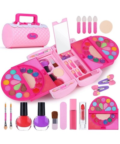 Kids Makeup Kit for Girls Washable Princess Real Cosmetic Case Kids’ Dress Up & Pretend Play Make Up Set Birthday Gifts Toys ...