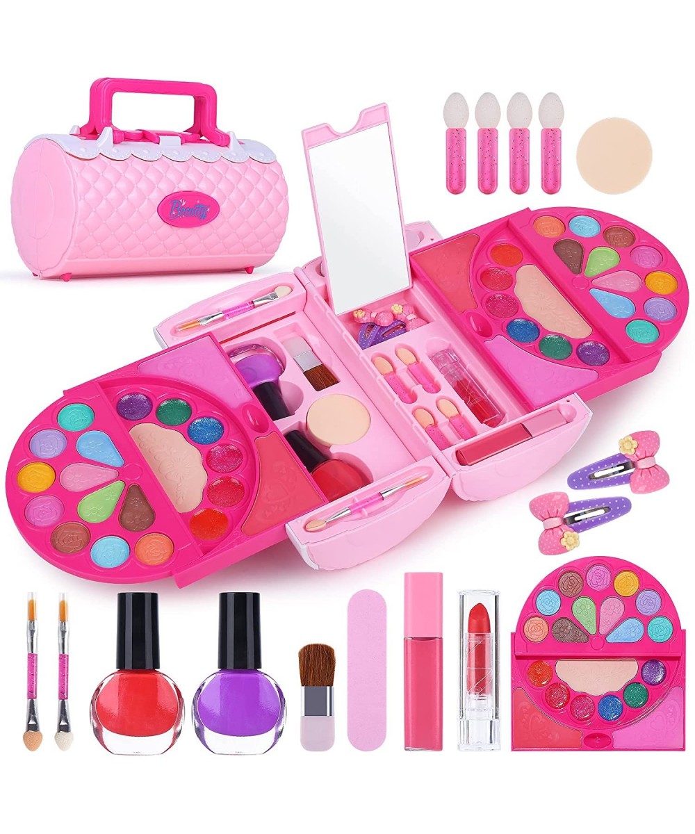 Kids Makeup Kit for Girls Washable Princess Real Cosmetic Case Kids’ Dress Up & Pretend Play Make Up Set Birthday Gifts Toys ...