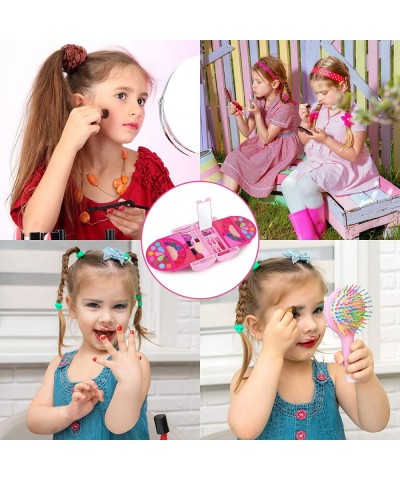 Kids Makeup Kit for Girls Washable Princess Real Cosmetic Case Kids’ Dress Up & Pretend Play Make Up Set Birthday Gifts Toys ...