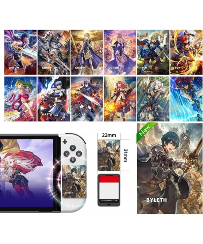 【Compatible with Amiibo】12 Pieces Mini NFC Tag Game Card with Crystal Case for Fire Emblem: ThreeHouses Never BAN Machine Unl...