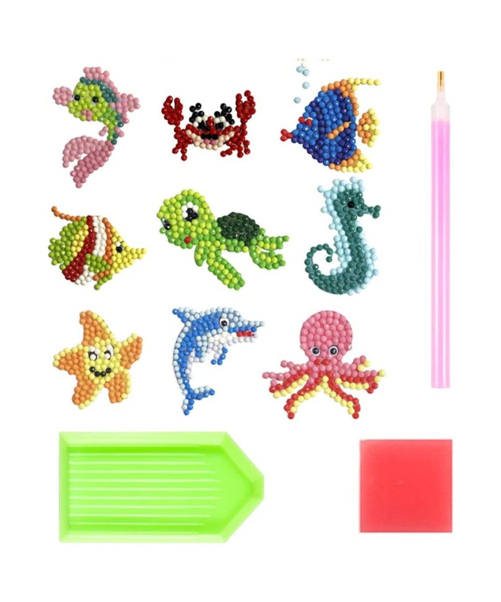 Kits for Kids Diamond Painting Kits for Kids Full Drill (Undersea Animal Sticker) $23.35 Craft Kits