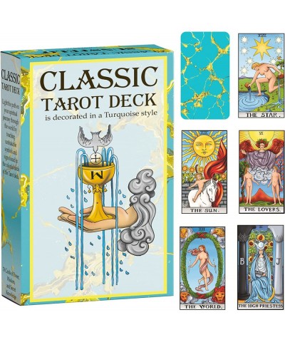 Tarot Cards with Guide Book - Remastered Original Design Tarot Deck for Beginners and Professional - Fortune Telling Cards - ...