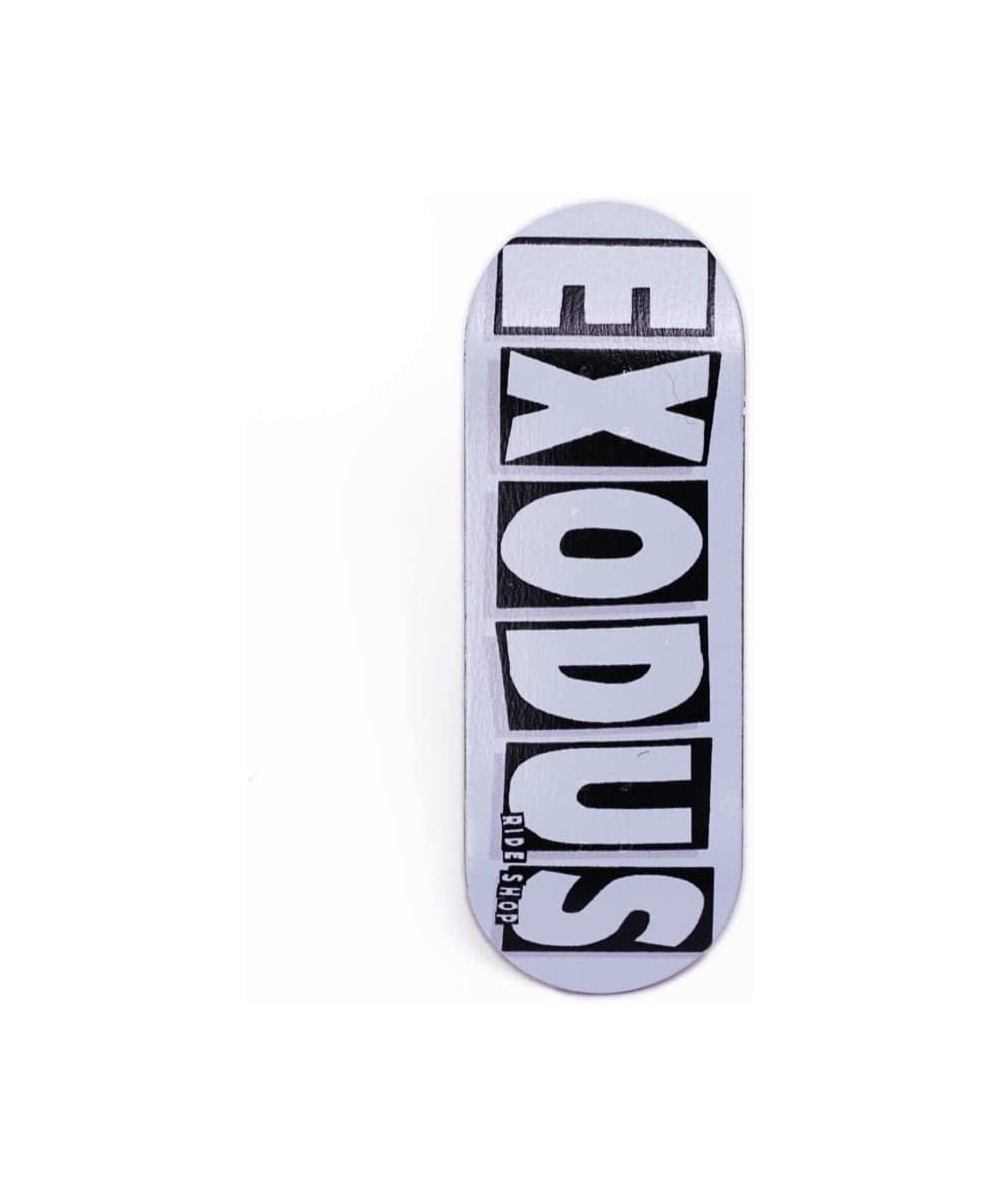 Exodus Fingerboard Deck (Brand Logo(White) 34mm) $30.85 Finger Toys