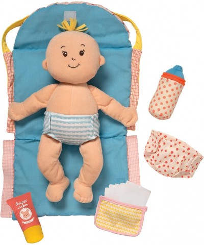 Stella Collection 11-Piece Baby Doll Diaper Bag Changing Mat Combo Set for 12" and 15" Soft Dolls $47.53 Dolls