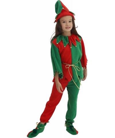 Christmas Elf Kids Costume Whole Set $46.63 Kids' Costumes