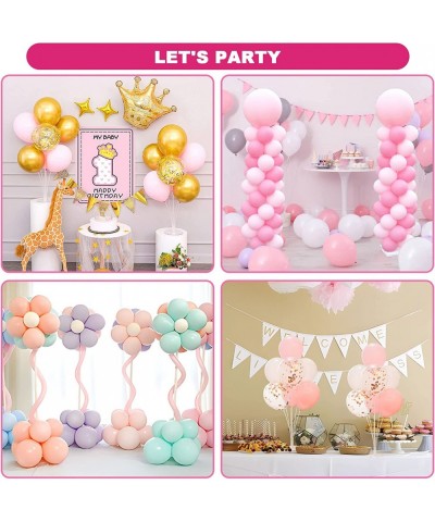 Balloon Column Kit & Table Stand Set - 2 Set 63 Inch Balloon Frame Holder Kit: for Wedding Birthday Party Festival Graduation...