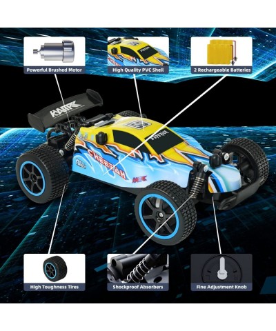 RC Car Remote Control Toys - 1:20 Scale All Terrain Hobby RC Racing Car 2.4Ghz High Speed 2WD RC Buggy Cars with 2 Rechargeab...