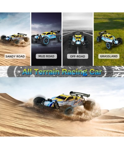 RC Car Remote Control Toys - 1:20 Scale All Terrain Hobby RC Racing Car 2.4Ghz High Speed 2WD RC Buggy Cars with 2 Rechargeab...